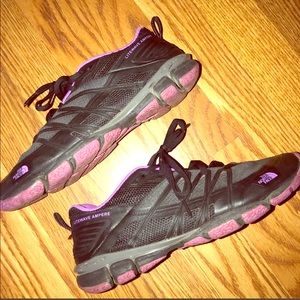 North Face Black & Purple Sneakers